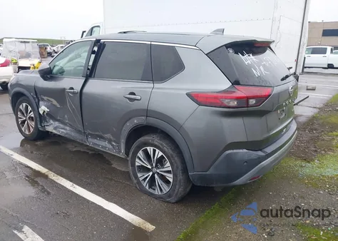 2021 Nissan Rogue Sv Fwd from USA, damaged, VIN 5N1AT3BA9MC790756